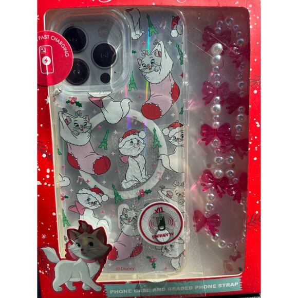NEW Disney Princess iPhone 16 Pro Max Case Wireless Charging Aristocats Marie - Picture 2 of 5